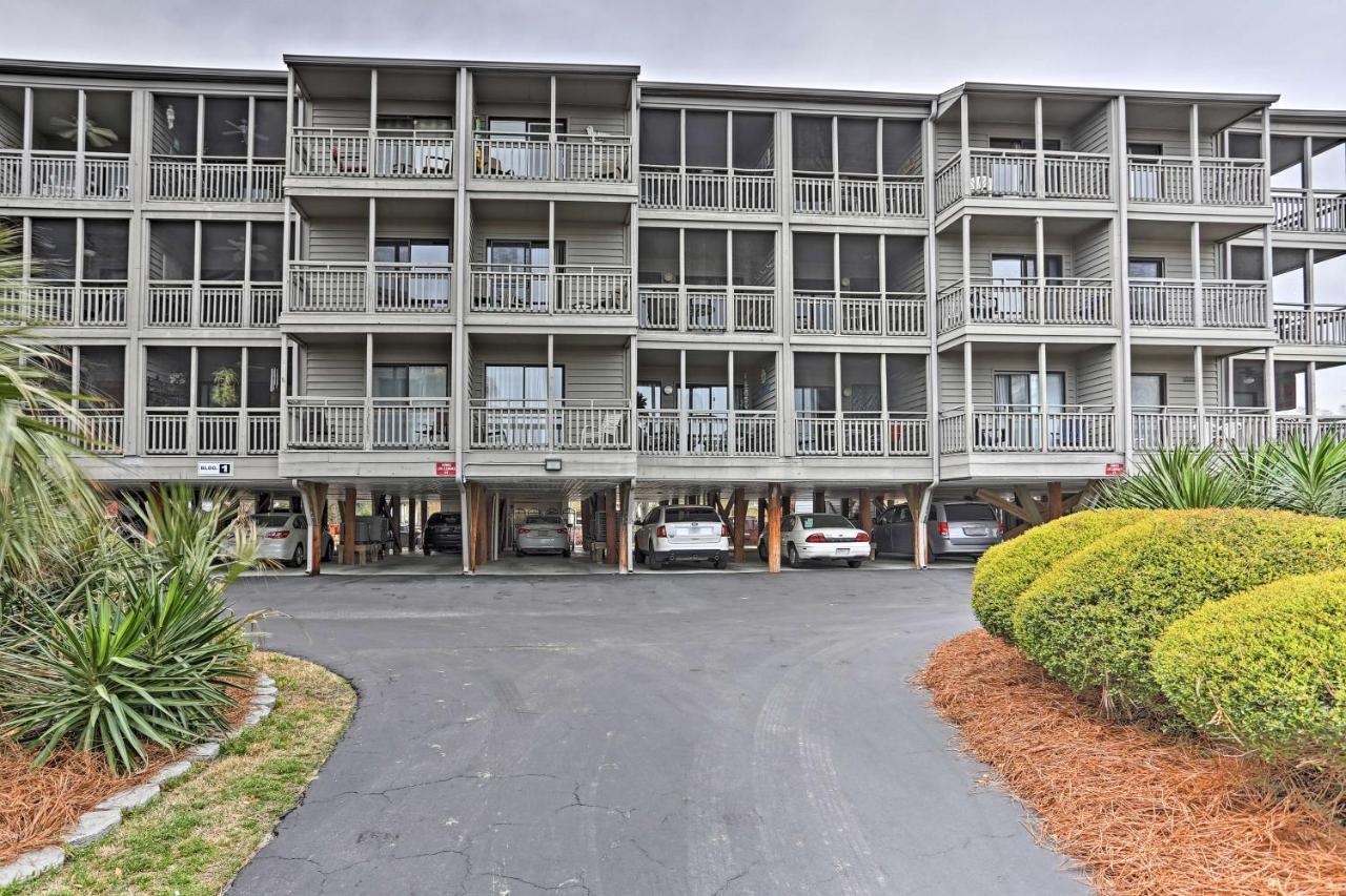 Myrtle Beach Condo With Screened Deck Walk To Beach Exterior foto